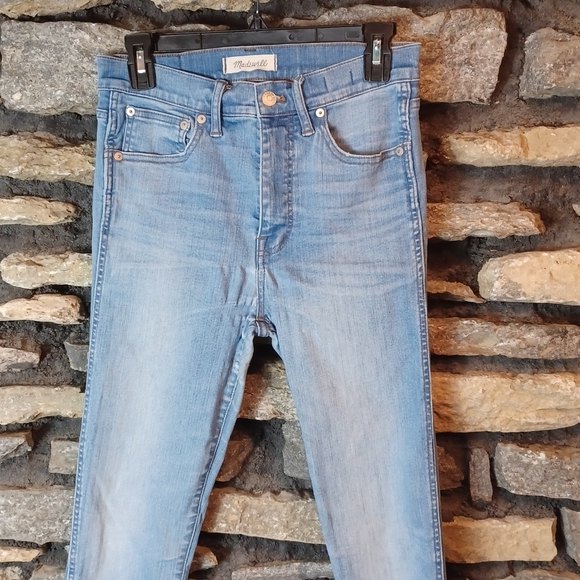 Madewell high rise skinny jeans sz 27 - Picture 3 of 11